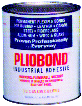 ADHESIVE PLIOBOND 1/2 PINT CAN #PBC20 (CN) - Rubber